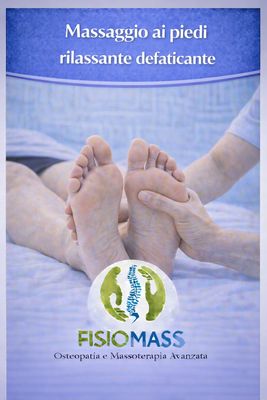 Massaggio ai piedi rilassante defaticante