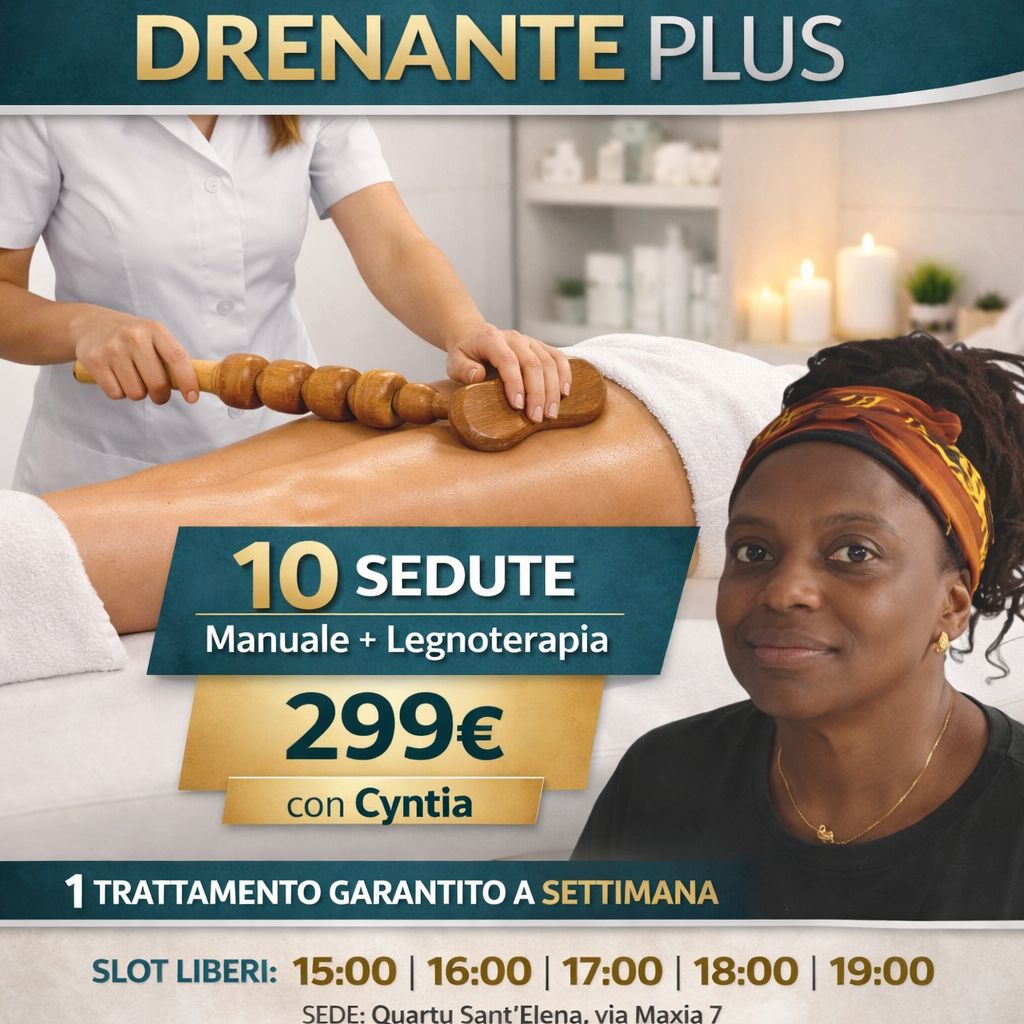 Drenante plus - Manuale +Legnoterapia