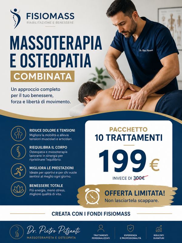 10 Trattamenti Massoterapia osteo 2026