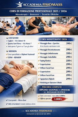 Diploma Nazionale in operatore del Massaggio Olistico