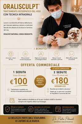 Trattamento viso osteopatico