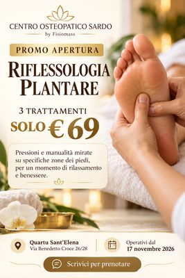 Promo Riflessologia (3 trattamenti)