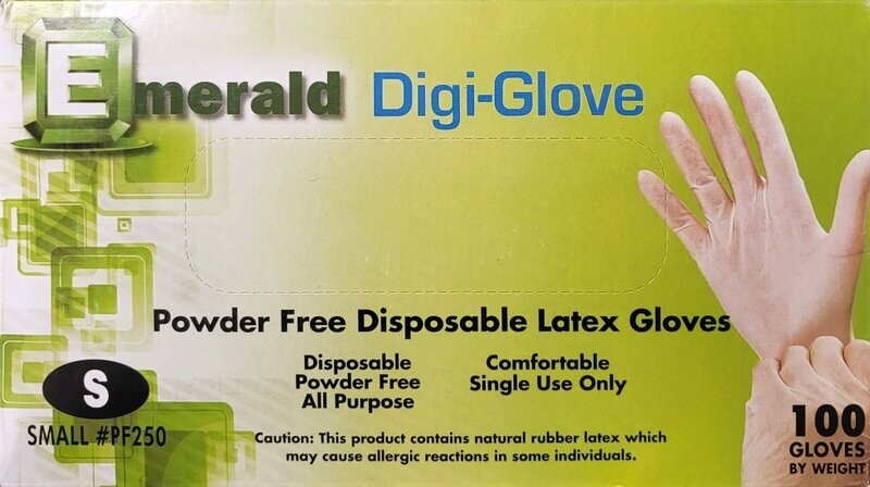 Latex Gloves - General Purpose Powder Free 4 mil.