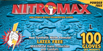 Blue Nitrile Gloves - Exam Powder Free 5 mil. Blue Nitrile Gloves - Exam Powder Free 5 mil.