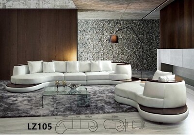PFW105 5 seater sofa +Single Chaise must be pre-ordered