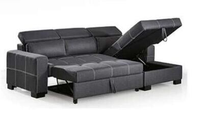 Sofa bed with storage