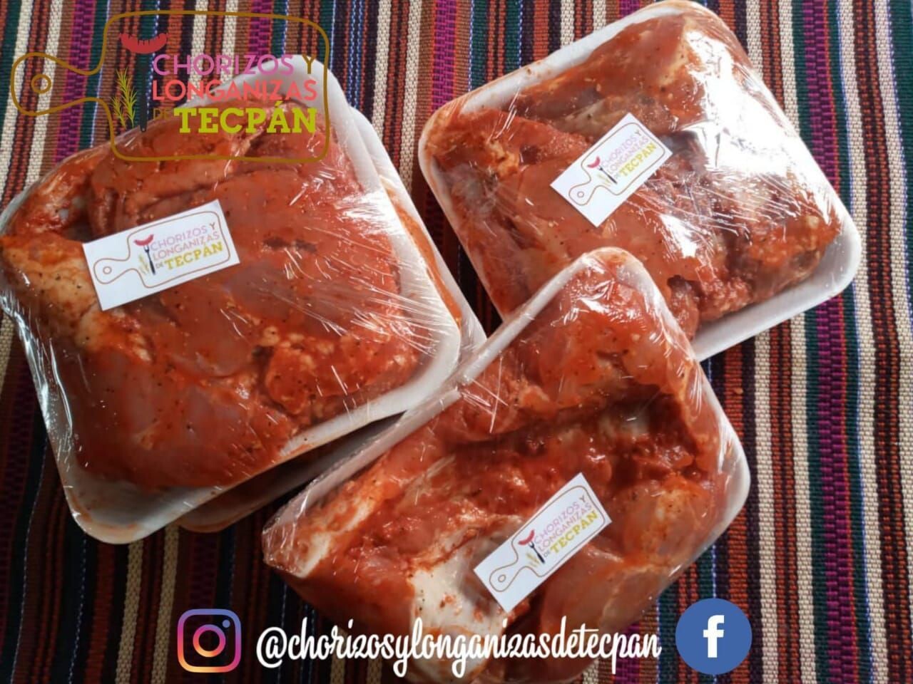 Costilla o lomo de cerdo adobado
