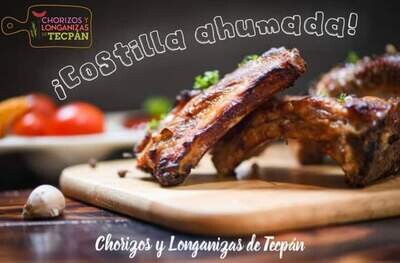 Costilla o lomo de cerdo ahumado