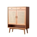 A121 日式藤織面鞋櫃 (rattan shoe cabinet)