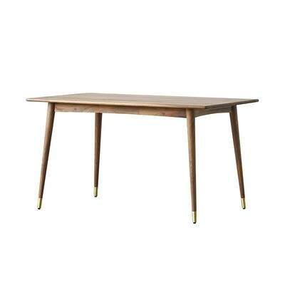 A206 北歐黑胡桃木餐桌 (walnut dining table)