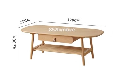 (包送貨安裝 | Delivery and Assembly Included) 日式實木茶几 (japanese style coffee table)