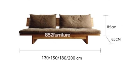 (包送貨安裝 | Delivery and Assembly Included)  A409日式布藝梳化 (Fabric Sofa)