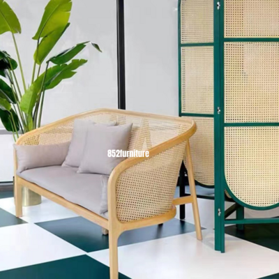 (包送貨安裝 | Delivery and Assembly Included)  A425 日式藤編梳化 (RATTAN SOFA)