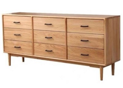 A102 日式實木九斗櫃 (Chest of drawers)