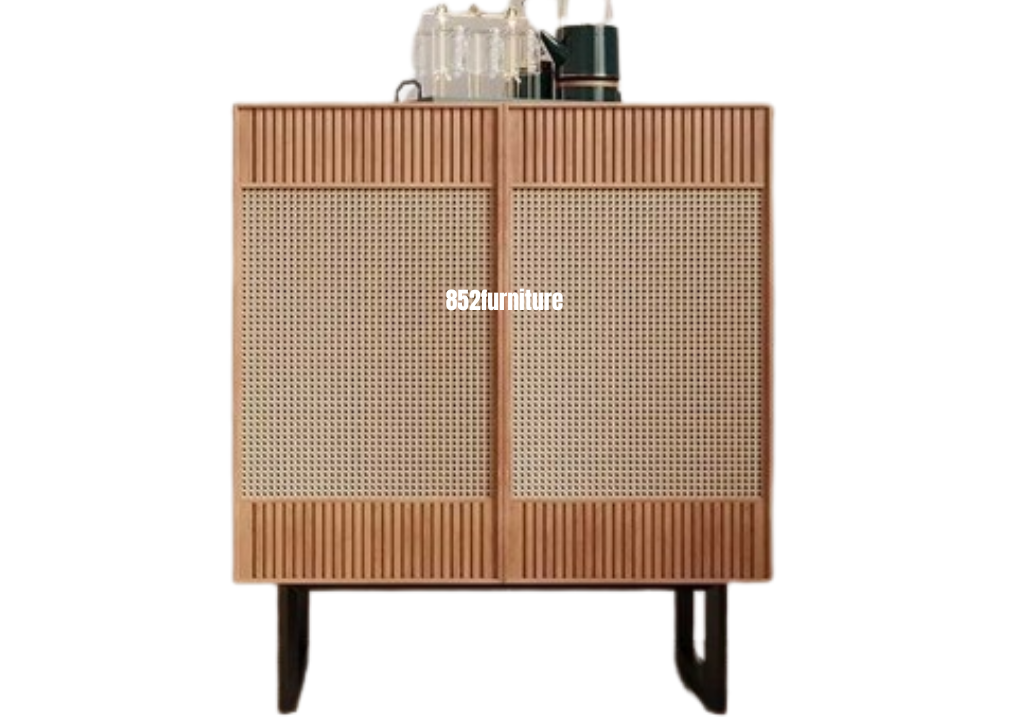 ​A205 日式籐織面餐邊櫃 (rattan dining sideboard)
