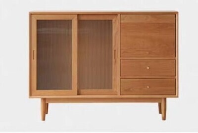 (包送貨安裝 | Delivery and Assembly Included)  A436日式餐邊櫃 (Wooden dining sideboard)