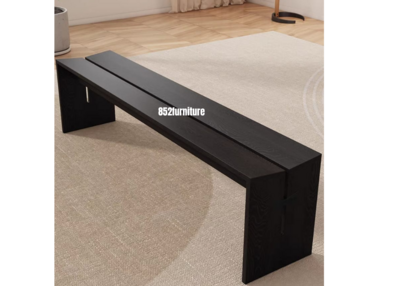 (包送貨安裝 | Delivery and Assembly Included)  A059 日式實木長椅 (Solid wood bench)