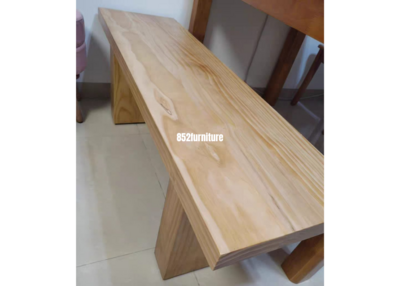 (包送貨安裝 | Delivery and Assembly Included)  A065 日式實木長椅 (Solid wood bench)