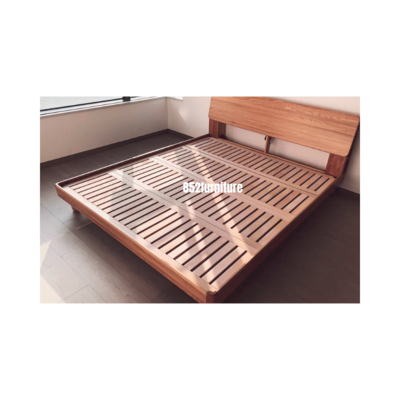 (包送貨安裝 | Delivery and Assembly Included) A151日式橡木大床 (Oak bed frame)