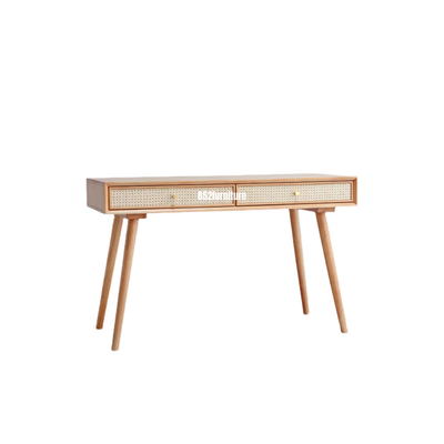 A177日式藤面書台 (Rattan Desk)