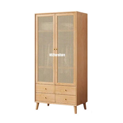 A258 藤面衣櫃 (Rattan Wardrobe)