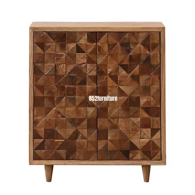 A280日式併花鞋櫃 (Pattern shoe cabinet)