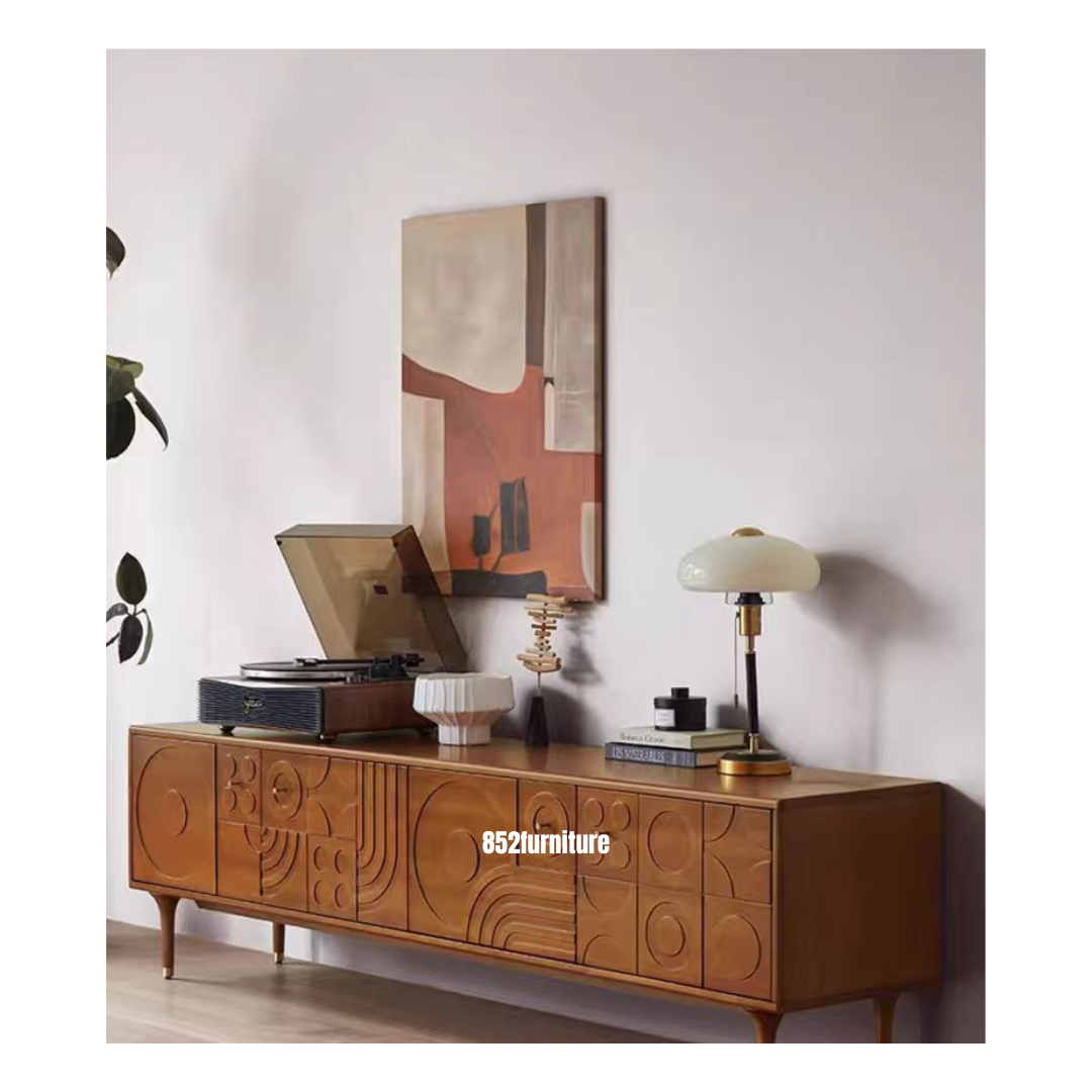 A318北歐實木電視櫃 (solid wood tv cabinet)