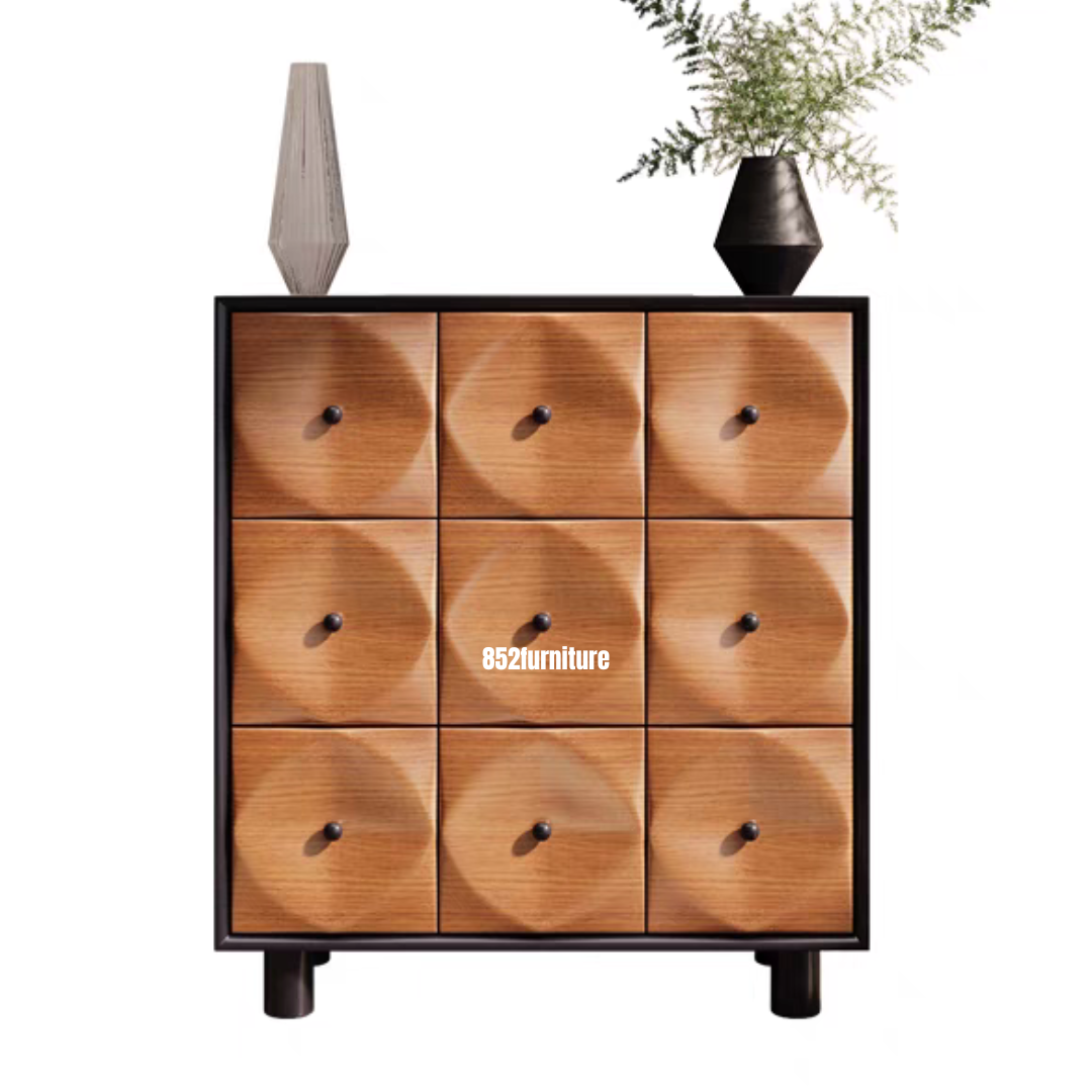 A327 复古九斗櫃(Retro chest of drawers)