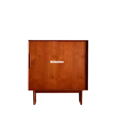 A462日式實木餐邊櫃 (wooden dining sideboard)