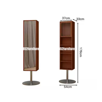 A468實木旋轉全身鏡 (wooded rotating full-length mirror)