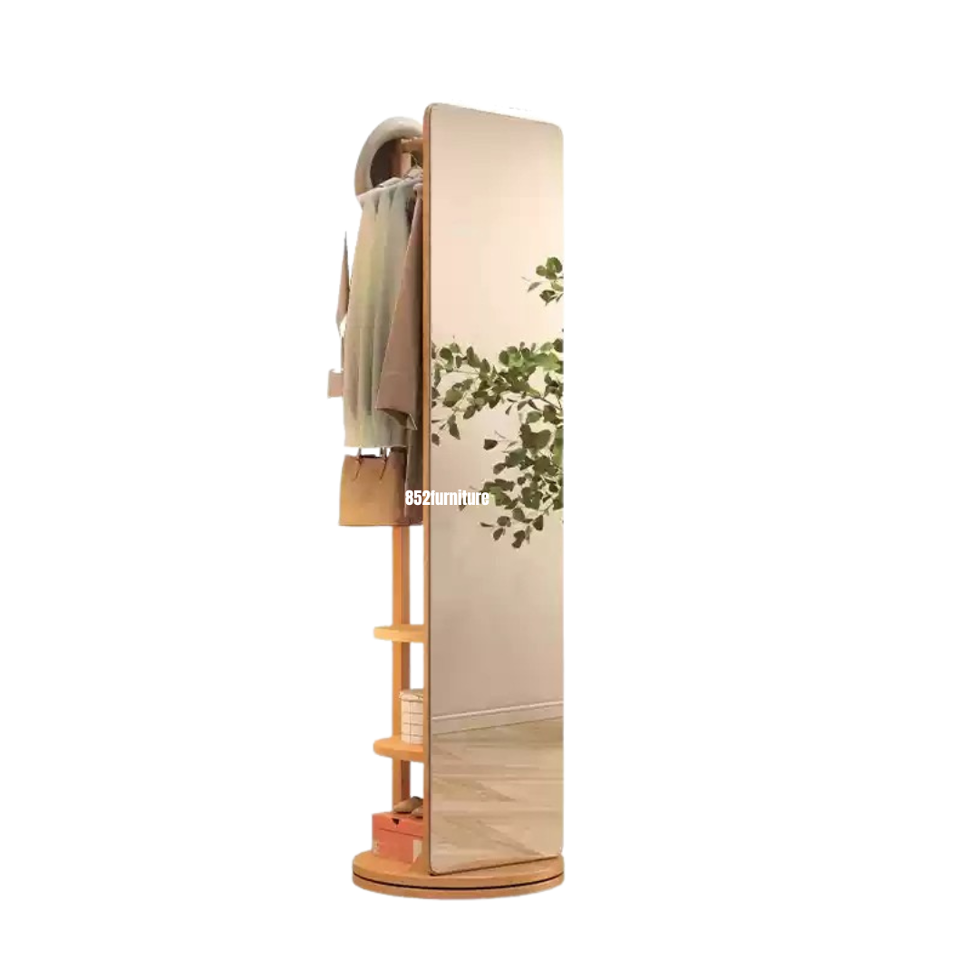 A469 實木旋轉全身鏡 (wooded rotating full-length mirror)