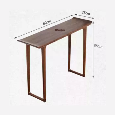 (包送貨安裝 | Delivery and Assembly Included) A474胡桃木小桌 (walnut table console)