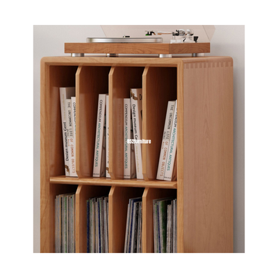 (包送貨安裝 | Delivery and Assembly Included) A482原木音響櫃 (HI-FI櫃) wooden audio cabinet