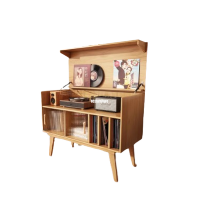 A485原木音響櫃 (HI-FI櫃) wooden audio cabinet