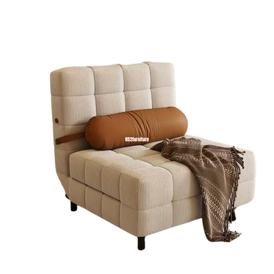 A367日式燈芯絨梳化床 (corduroy sofa bed)