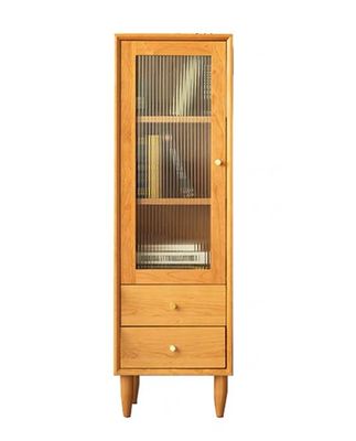 A500日式實木展示櫃 (Wooden display cabinet)