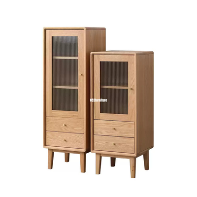 A372日式實木展示櫃 (Wooden display cabinet)