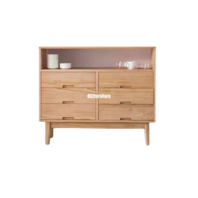 A375實木斗櫃 (wooden chest of drawers)