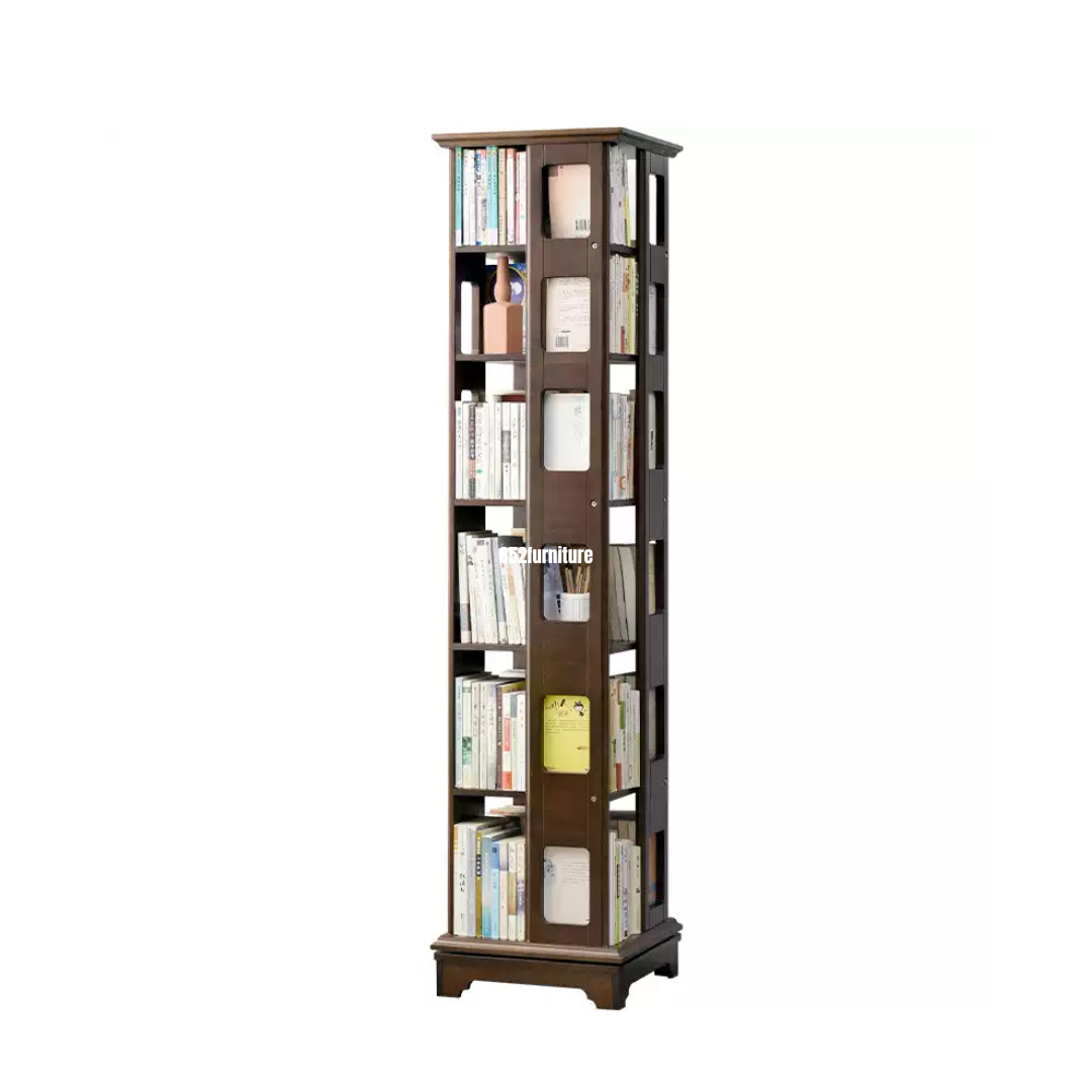 A377 實木旋轉書櫃 (Wooden rotatable bookcase)