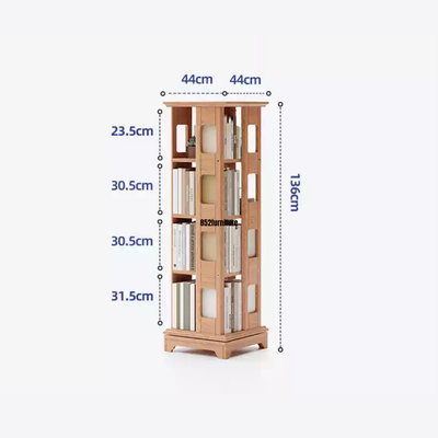 ​(包送貨安裝 | Delivery and Assembly Included) A377 實木旋轉書櫃 (Wooden rotatable bookcase)