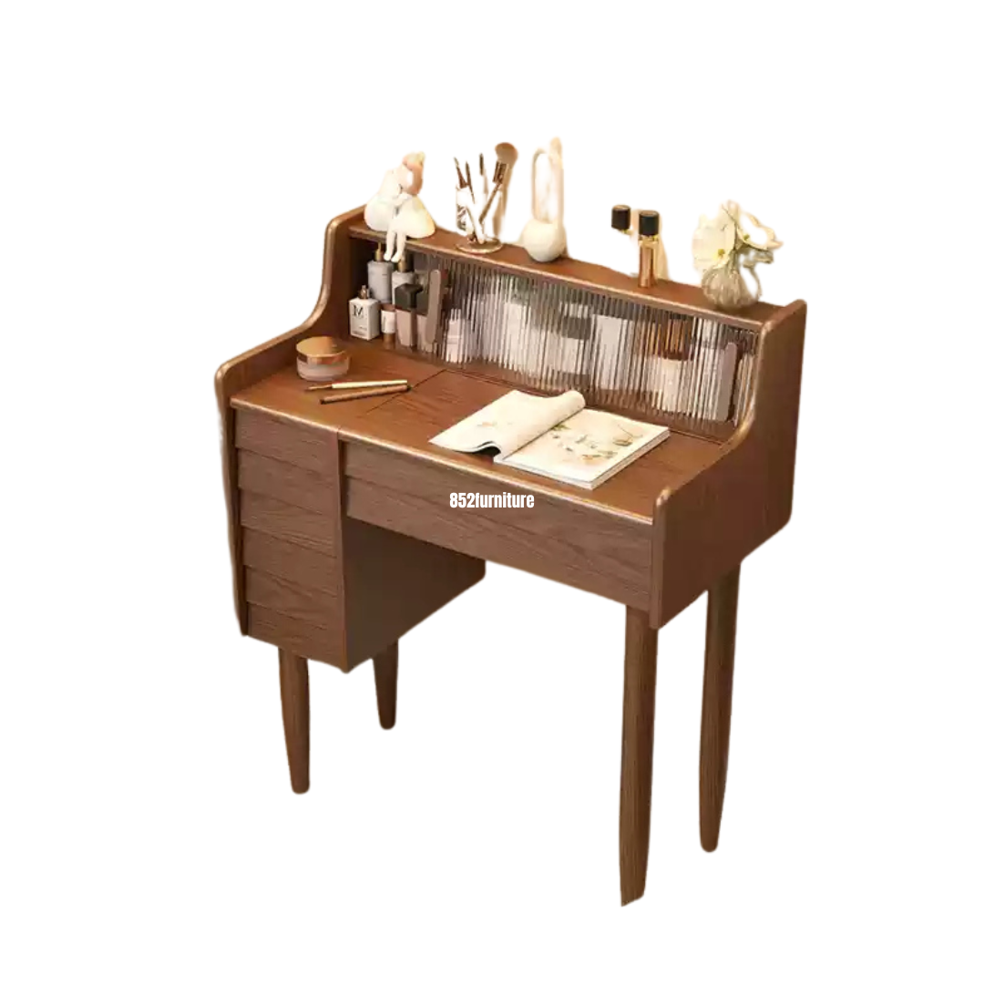 A441實木梳妝臺(dressing table, not chair including, 不包椅)