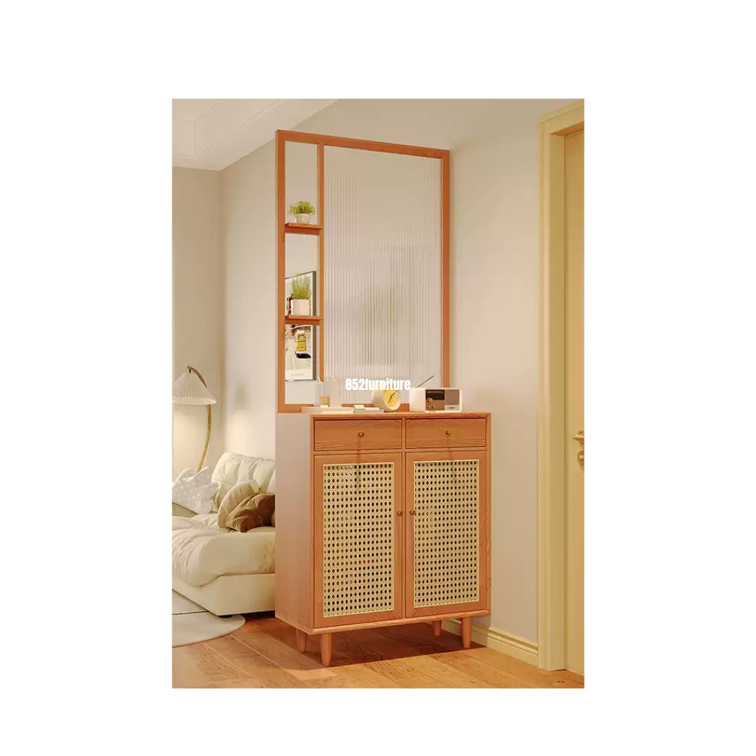 A445日式屏風鞋櫃 (folding screen shoe cabinet)