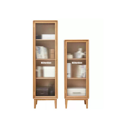 A512實木展示櫃 (Wooden display cabinet)