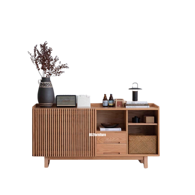 A515日式實木餐邊櫃 (wooden dining sideboard)