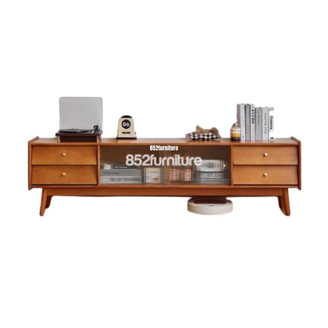 A360 日式玻璃電視櫃 (japanese style tv cabinet)