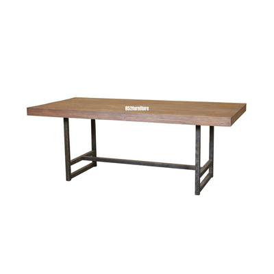 A517原木不規則實木餐桌 (dining table)