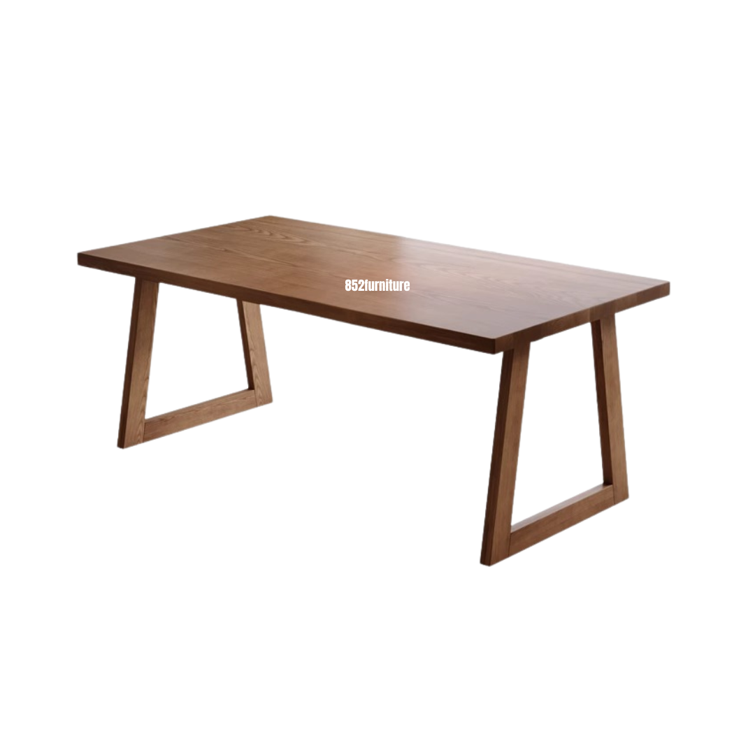 A543日式實木餐桌 (不連椅）(dining table,no chair)