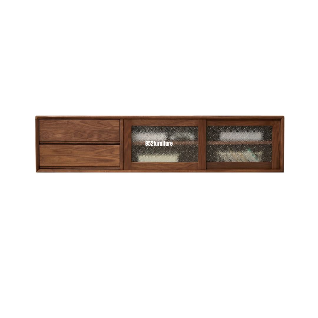 A544日式海棠玻璃電視櫃 (tv cabinet)