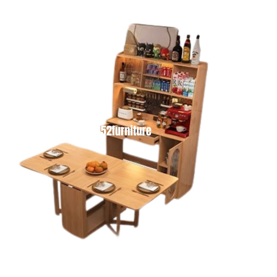 A555橡木長虹玻璃餐邊櫃 (Oak dining sideboard)