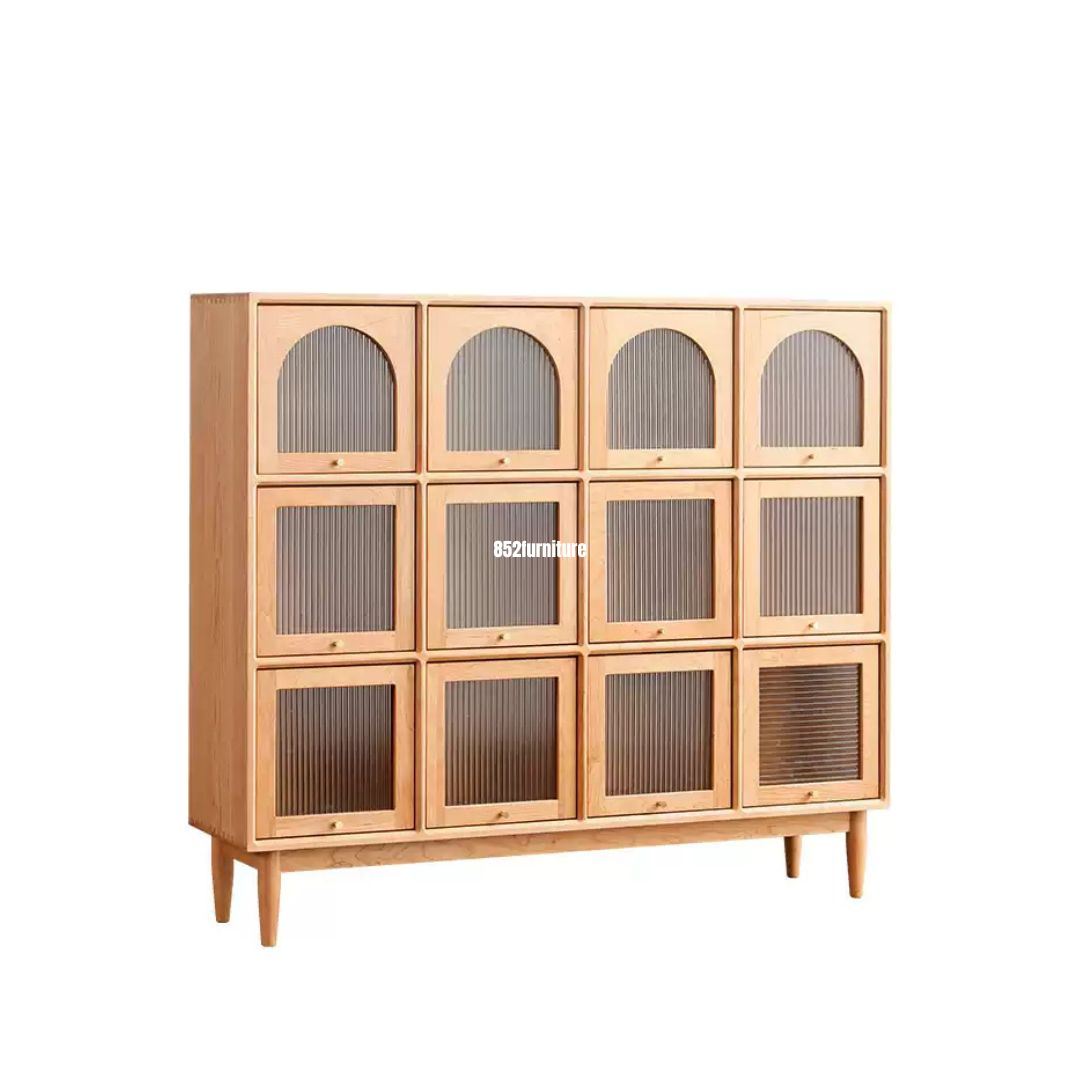 A557實木斗櫃 (Chest of drawers)